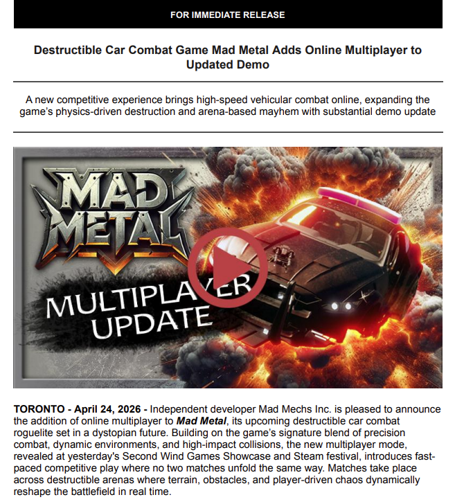 Press Kit Preview